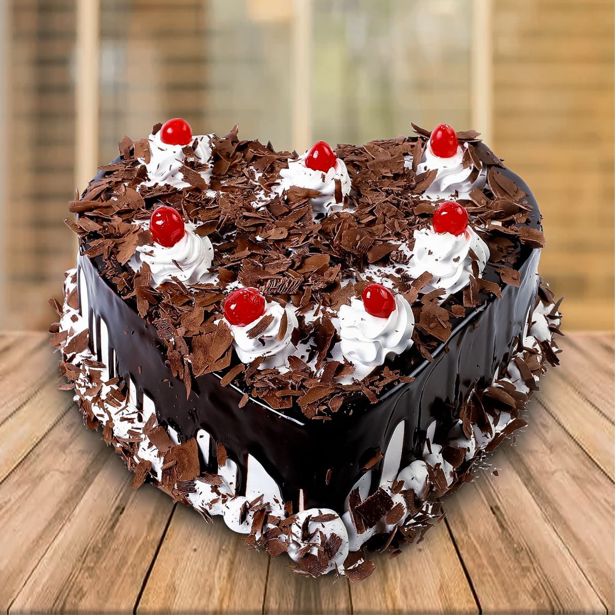 Flakey Hearts Black Forest - 1 KG