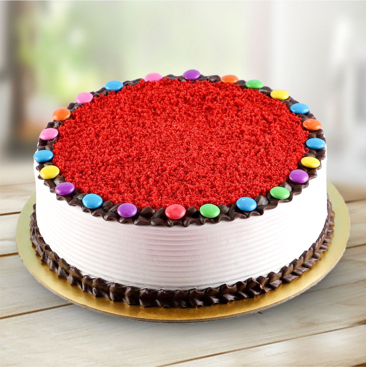 Red Velvet Gems Cake - 1 KG