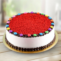Red Velvet Gems Cake - 1 KG