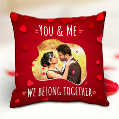 You & Me Personalized Cushion
