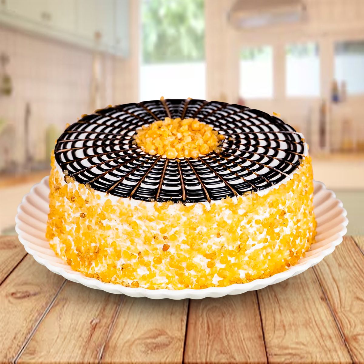 Butterscotch Cream Cake - 1/2 KG