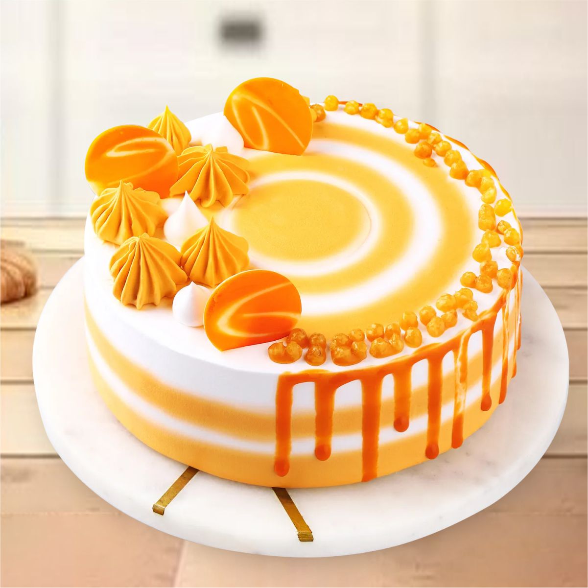 Golden Glow Butterscotch Cake - 1/2 KG