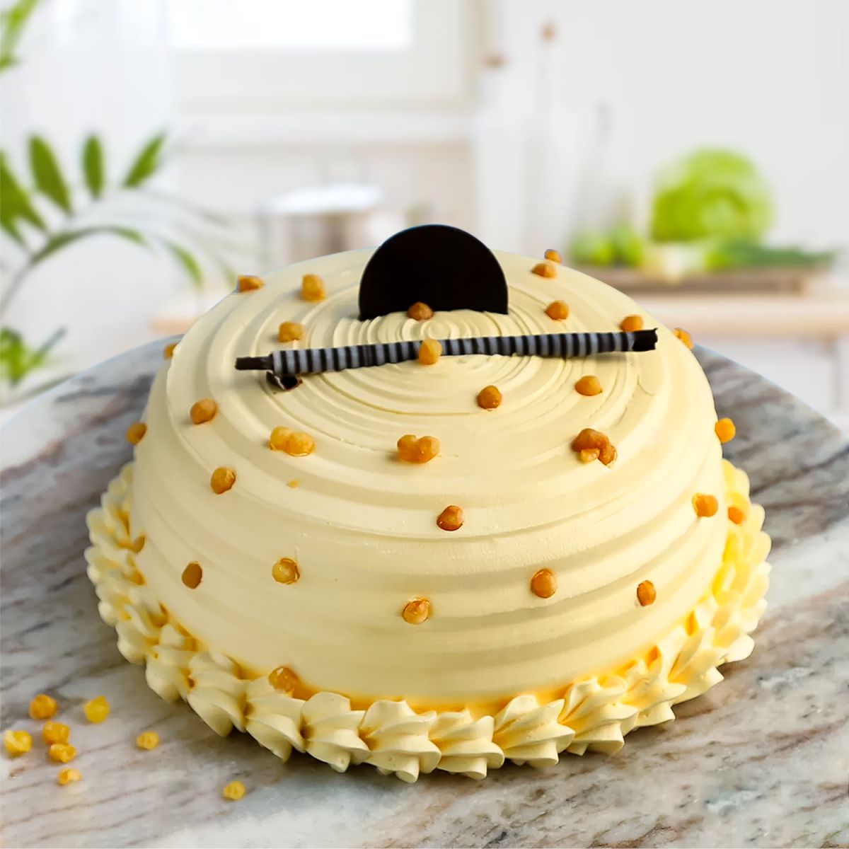 Heavenly Butterscotch Cream Cake - 1/2 KG