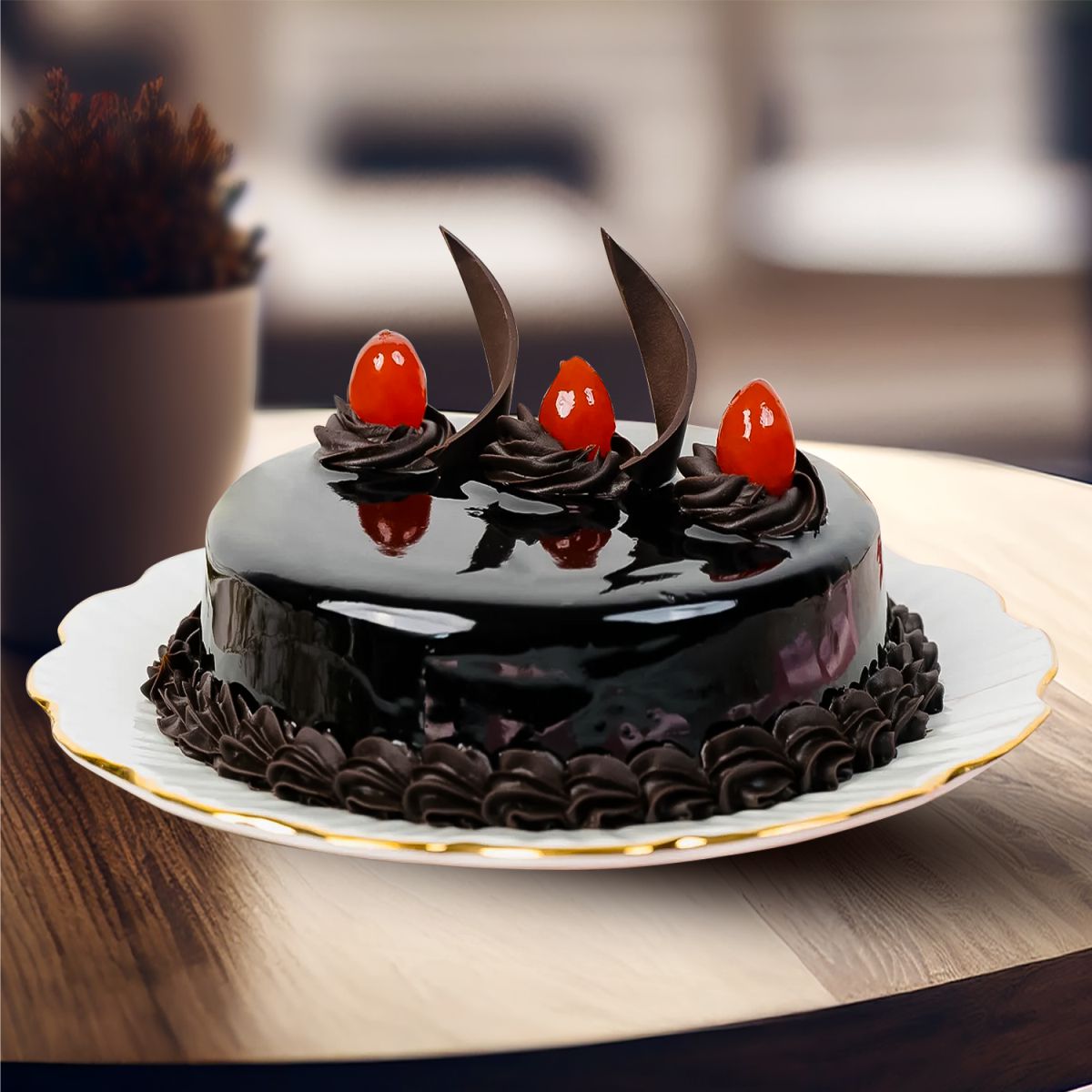 Chocolate Truffle Delicious Cake - 1 KG